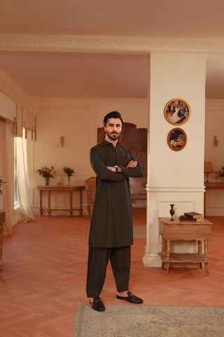 Yarn-Dyed Soft Finish Kameez Shalwar Yarn-Dyed Soft Finish Kameez Shalwar