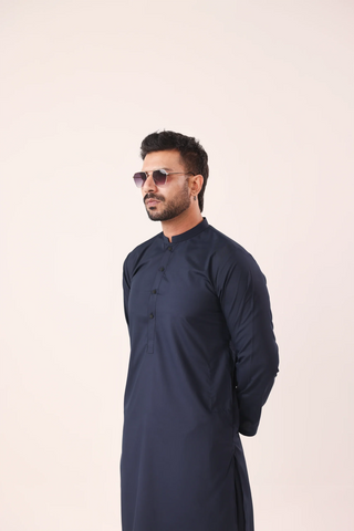 Navy Blue Kurta Shalwaar