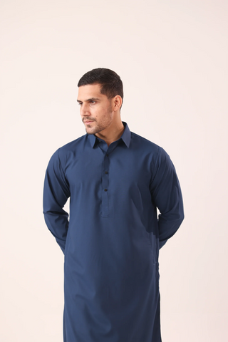 Royal Blue Kameez Shalwaar