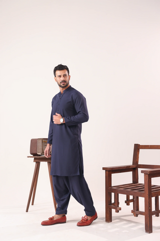 Dark Violet Kurta Shalwaar
