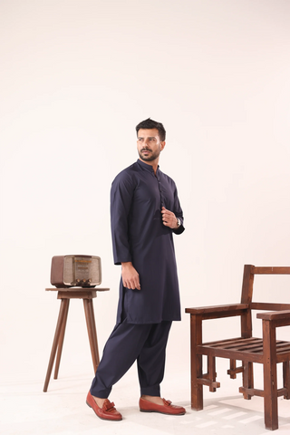 Dark Violet Kurta Shalwaar