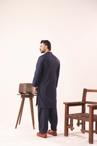 Dark Violet Kurta Shalwaar