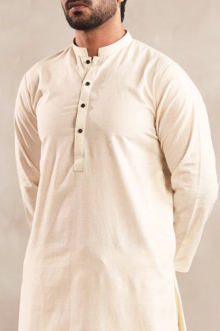 Cream Kurta Shalwaar