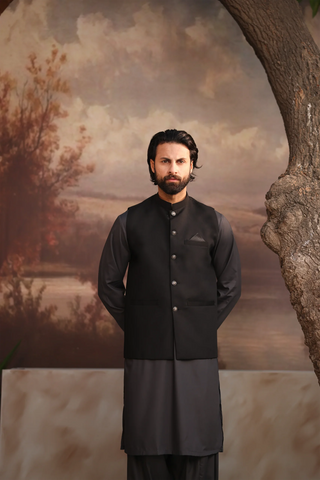 Black Waist Coat