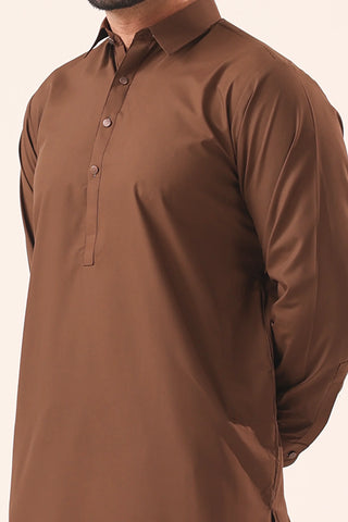 Brown Kameez Shalwaar