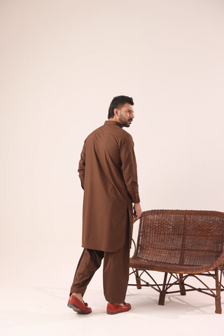 Brown Kurta Shalwaar
