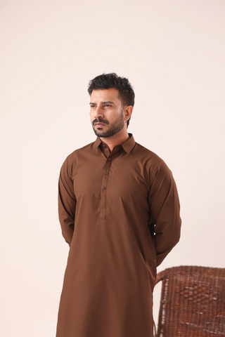 Brown Kurta Shalwaar