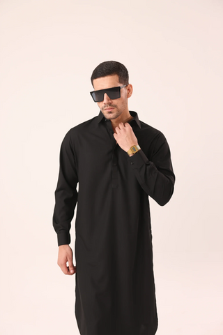 Black Kameez Shalwaar