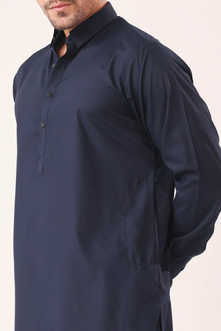 Navy Blue Kameez Shalwaar