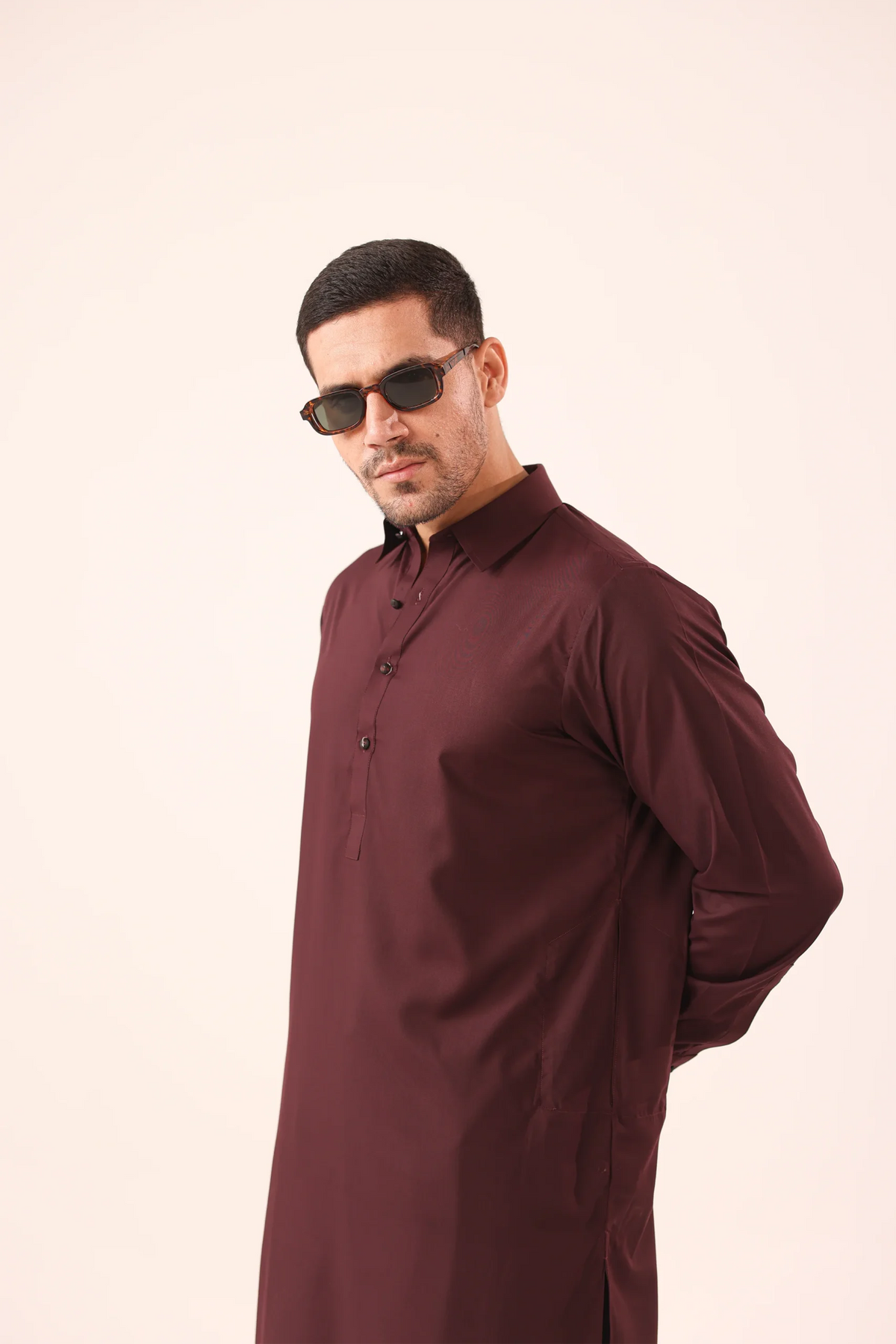 Maroon Kameez Shalwaar