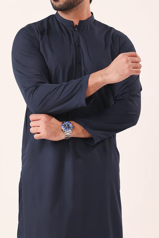 Navy Blue Kurta Shalwaar