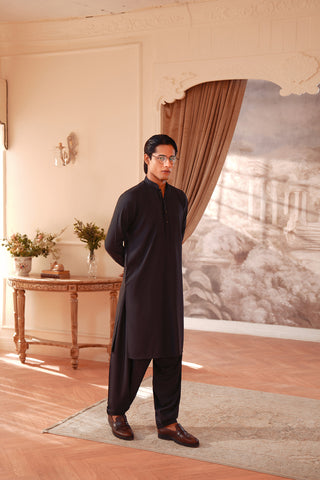 Classic Black Kameez Shalwar