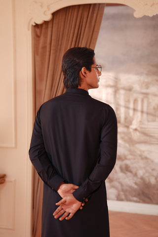 Classic Black Kameez Shalwar