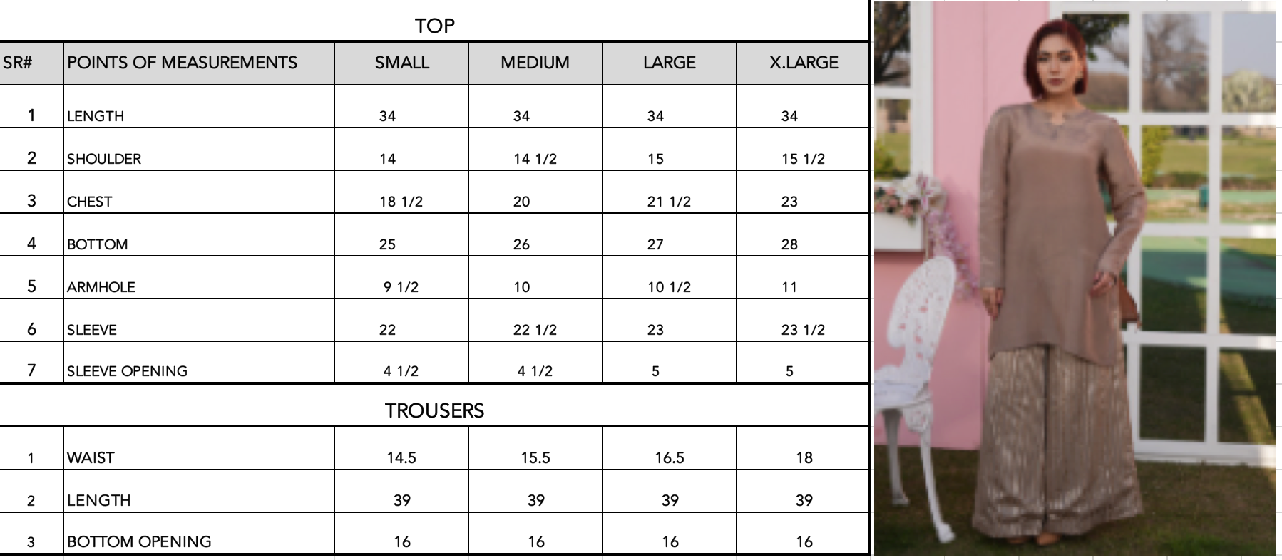 Size Guide